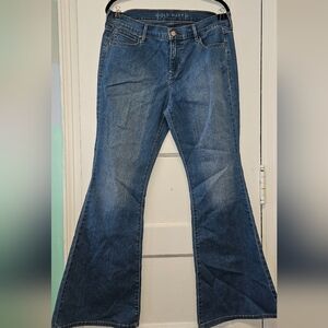 Vintage Old Navy Women's Wide Leg Jeans Size 14
